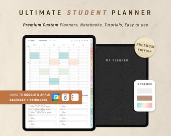 2024 Student Planner Digital, GoodNotes Planner, Academic Planner, Notability Planner, iPad School Planner, ForLittleLion Planner