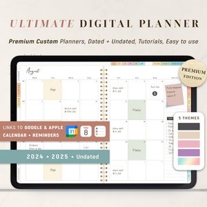 Digital Planner, GoodNotes Planner, Daily Weekly Planner, Notability Planner, iPad Planner