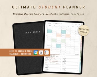 2026 All-in-one Student Digital Planner | ForLittleLion