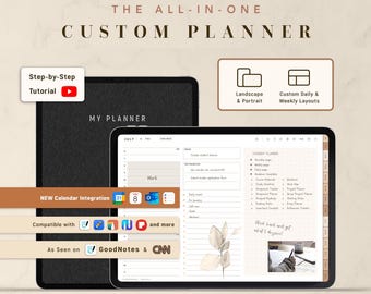 CUSTOM Digital Planner 2027 2028 & Undated