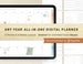 Digital Planner, GoodNotes Planner, UNDATED REUSABLE Any Year Daily Planner, iPad Planner