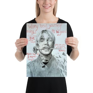 Lil Peep Kunstdruck