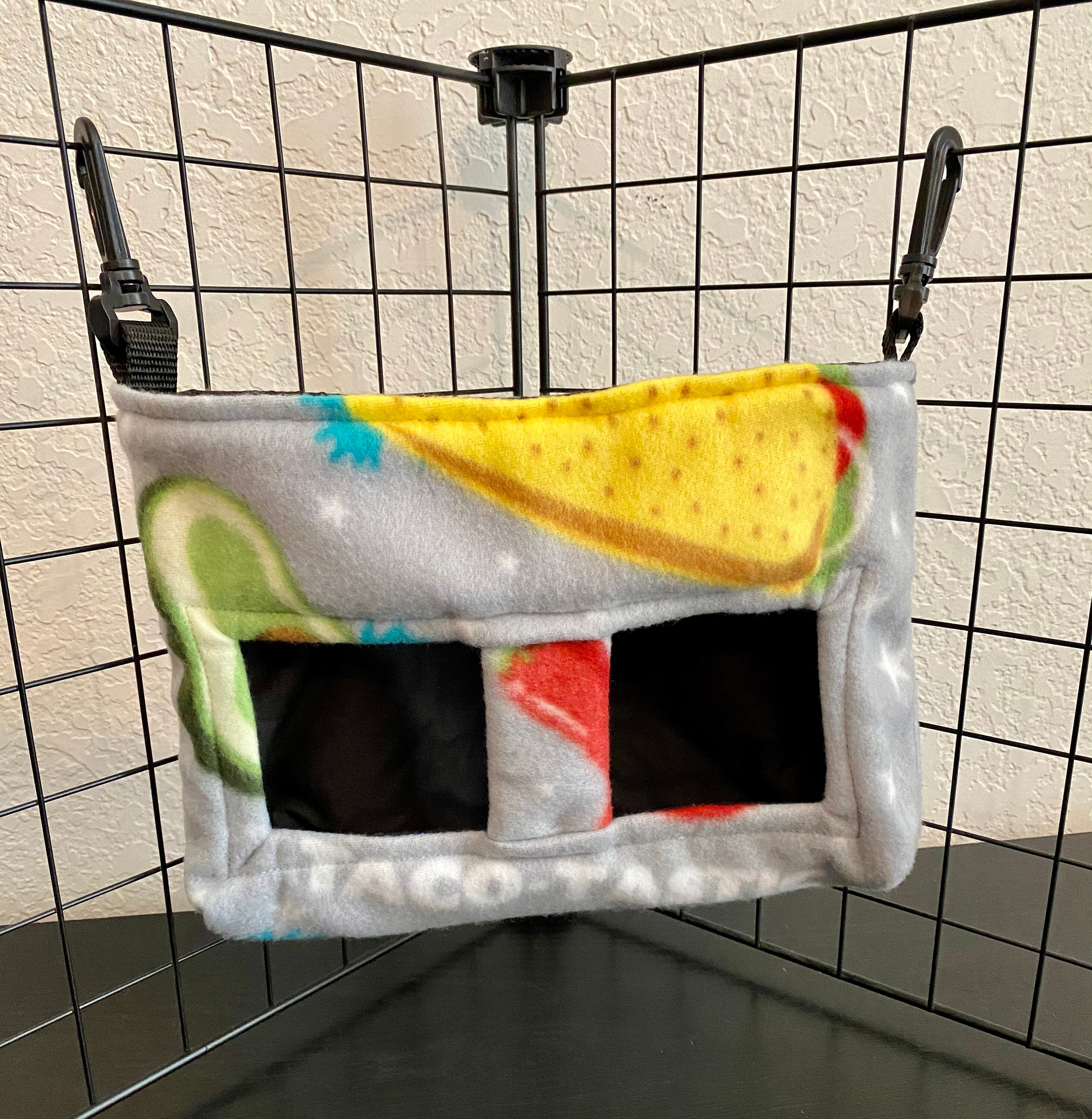 Hay bag for guinea pigs. Fleece hay bag Etsy