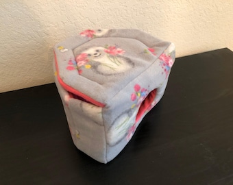 Hedgehog Hut, Hedgehog Snuggle Sack, Hedgie Pouch, Peekaboo Pet Cube, Guinea Pig Bed, Fleece Pet Bed, Critter Cuddler, Piggie Pod