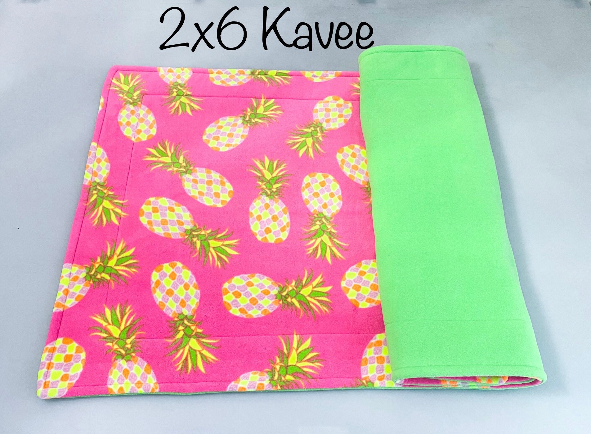 Kavee 2x6 liner, Fleece cage liner, Guinea pig bedding