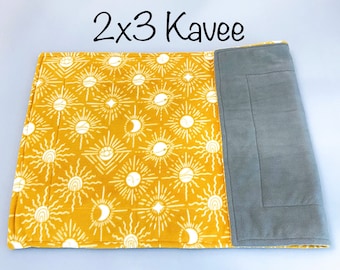 2x3 Kavee Fleece Cage Liner | Guinea Pig Fleece | Hedgehog Cage Liner | Small Pet Bedding | Washable and Reversible Option