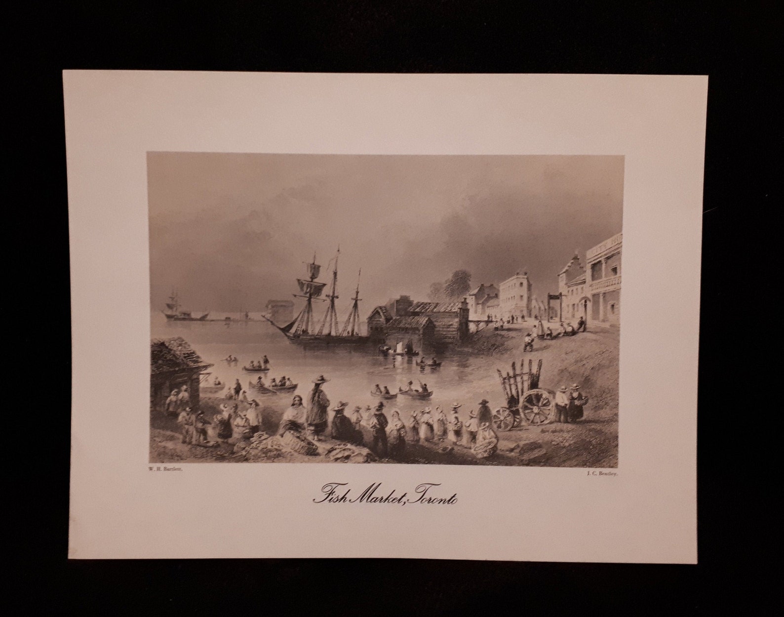 Vintage W. H. Bartlett Prints Collection of Canadiana Prints Etsy Canada