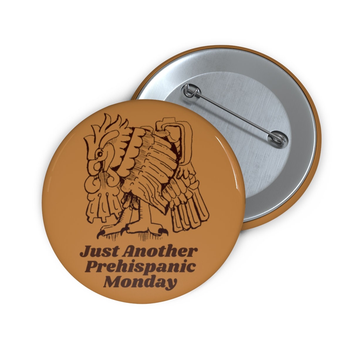 Aztec Eagle Pin - Prehispanic Monday! Mexica Chicana Chicano Mexican ...