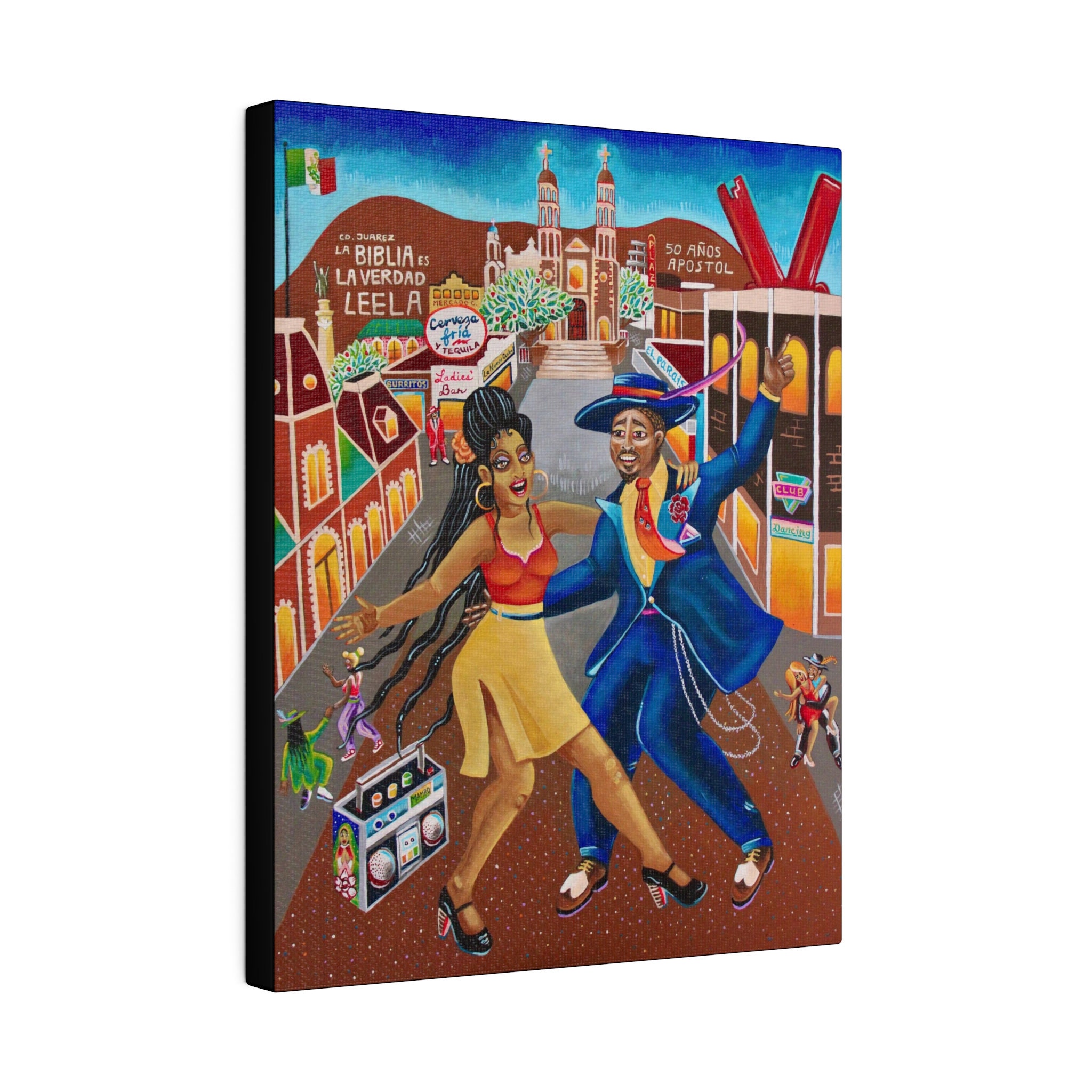 絵画 70s Mexican pair art 絵画 70s Mexican pair art 絵画 70s