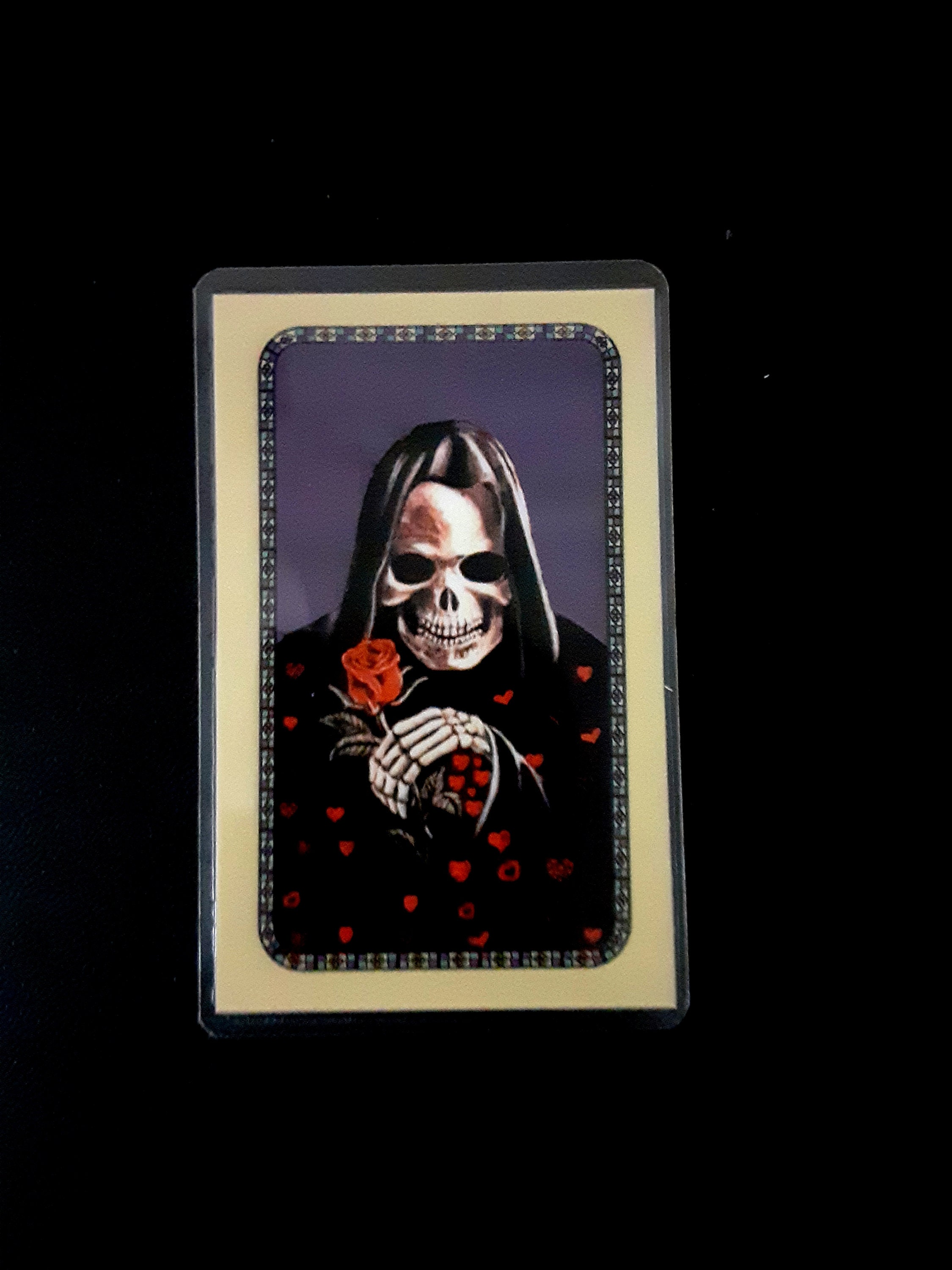 FREE GIFT with Santa Muerte prayer card Holy Death Niña Negra | Etsy