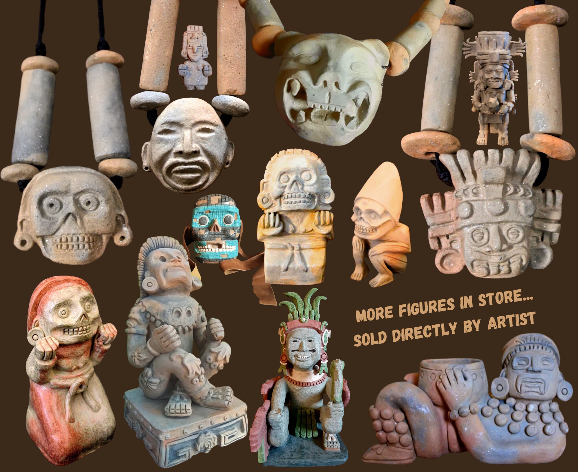 Mexica Aztec Sticker Set Decal Multi Pack, Mexican Prehispanic, Gulf of ...