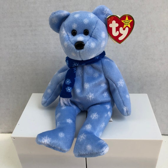 snowflake beanie baby