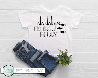 Download Clip Art Quotes For Onesie Baby Gift Daddy S Fishing Buddy Svg For Commercial Use And Instant Download Baby Svg Cut Files For Cricut And Silhouette Art Collectibles