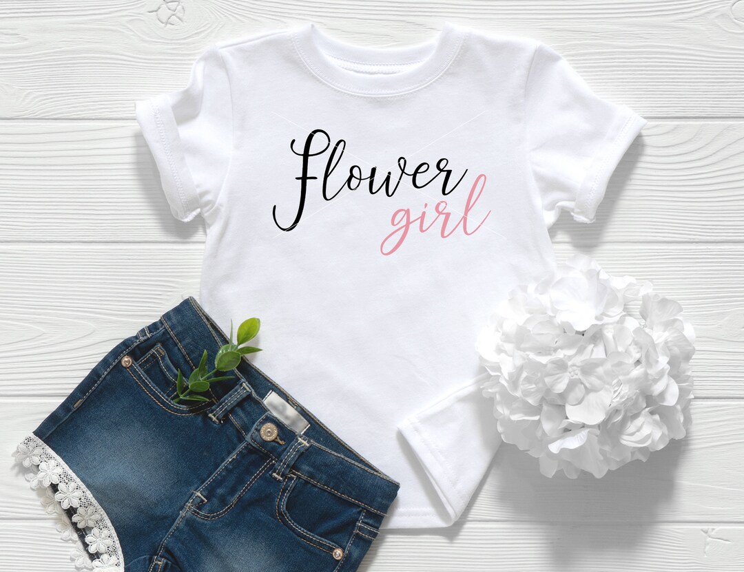 Flower Girl SVG for Commercial Use and Instant Download, Wedding SVG ...