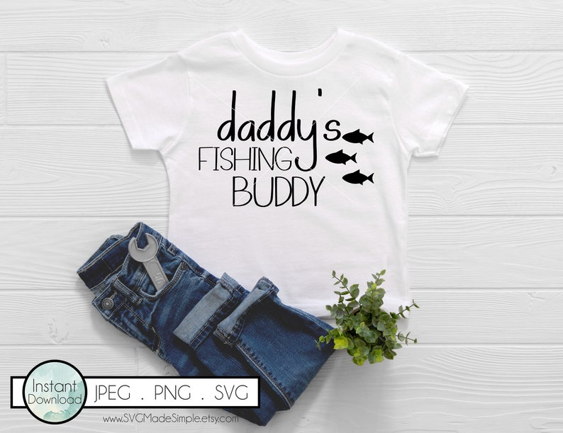 Download Baby Svg Cut Files For Cricut And Silhouette Daddy S Fishing Buddy Svg For Commercial Use And Instant Download Quotes For Onesie Baby Gift Clip Art Art Collectibles