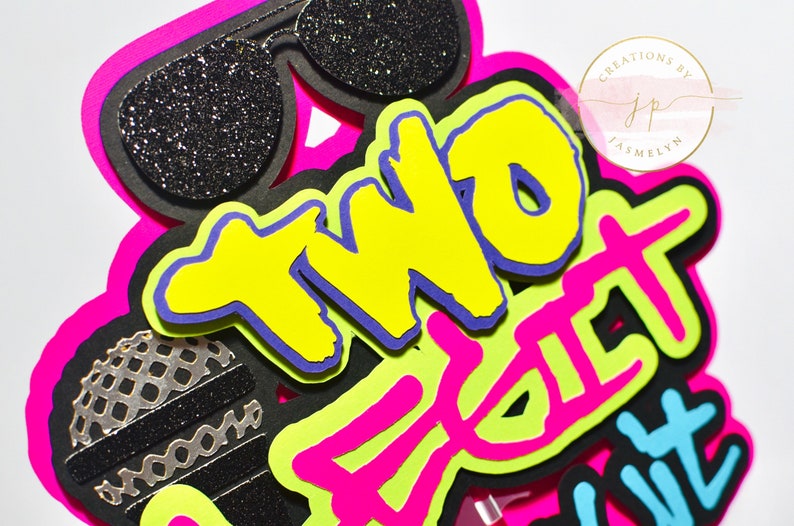 Two Legit 2 Quit cake topper Etsy