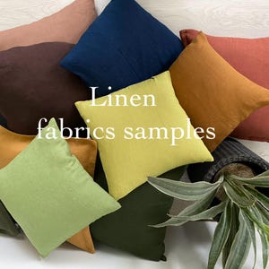 LINEN FABRIC SAMPLES