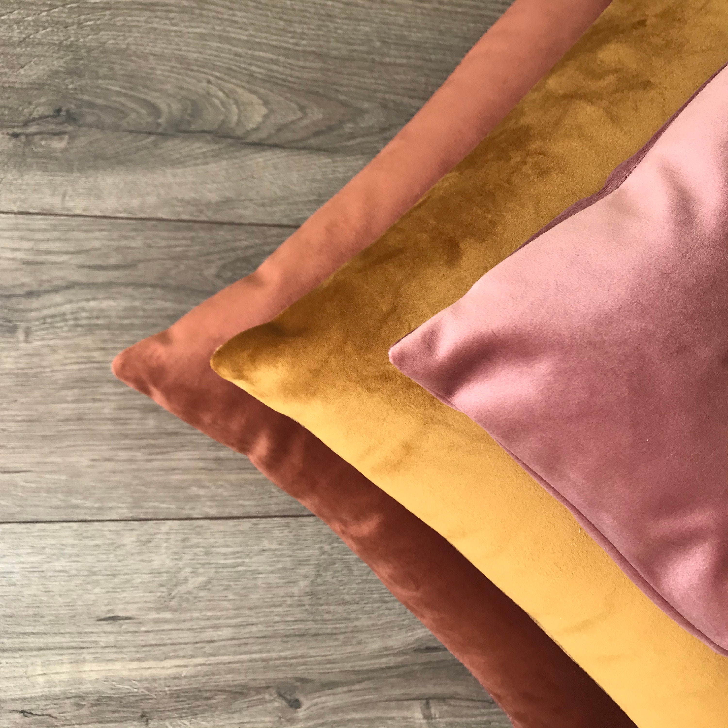 Dusty Pink Throw Pillow Cover Blush Velvet Pillow Solid Etsy