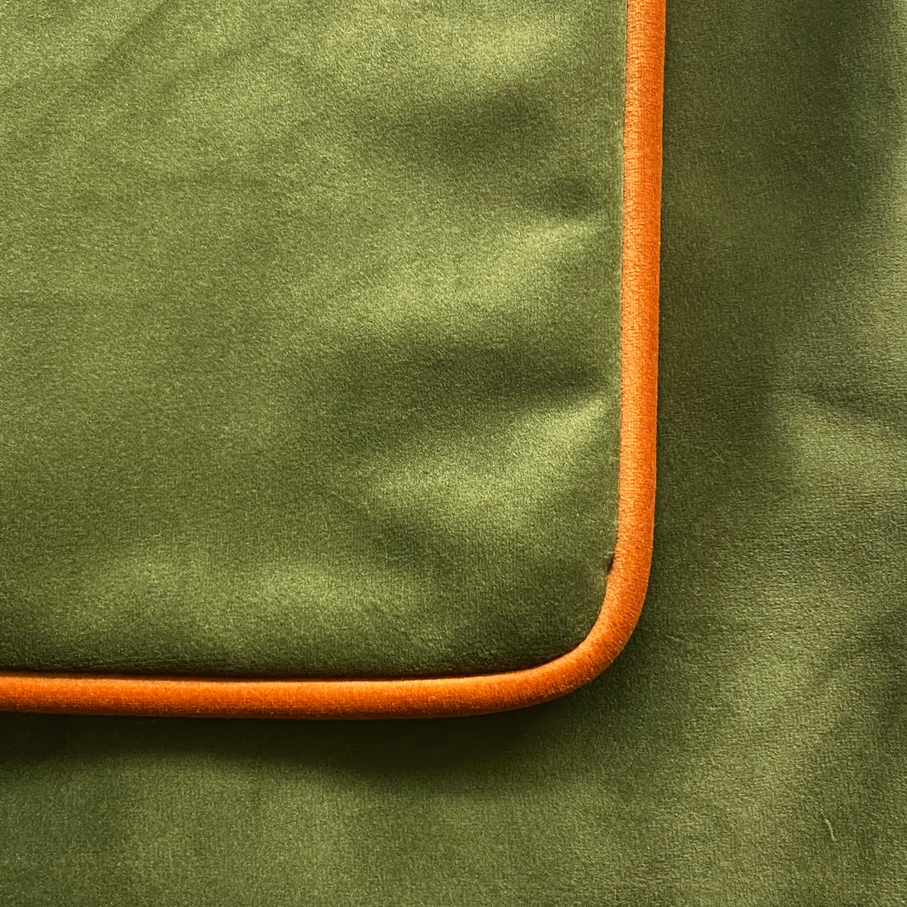 Pine Green Solid Velvet Pillow Covers Green Throw Pillow Etsy