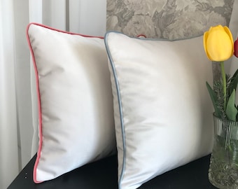 pillowcase with piping