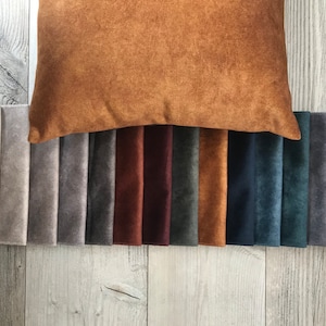 Thick Velvet Pillow Cover, Multiple Colour Choices, Throw Velvet Cushion Cover, Various Sizes Velvet Pillow, 14x14, 22x22, 24x24, 26x26