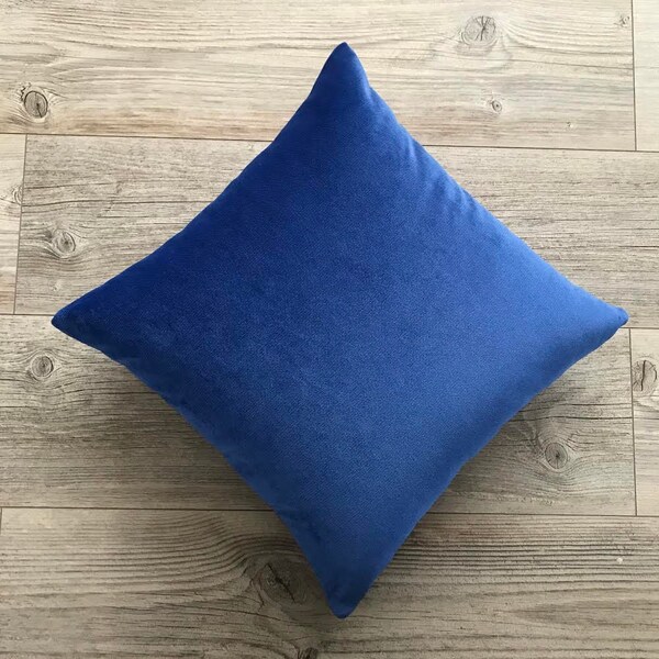 Cobalt Blue Pillows Etsy
