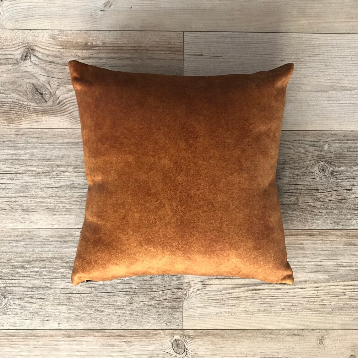 Plum Velvet Throw Pillow Cover Thick Rust Velvet Pillow Etsy