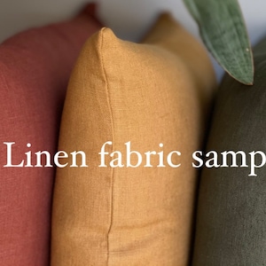 LINEN FABRIC SAMPLES