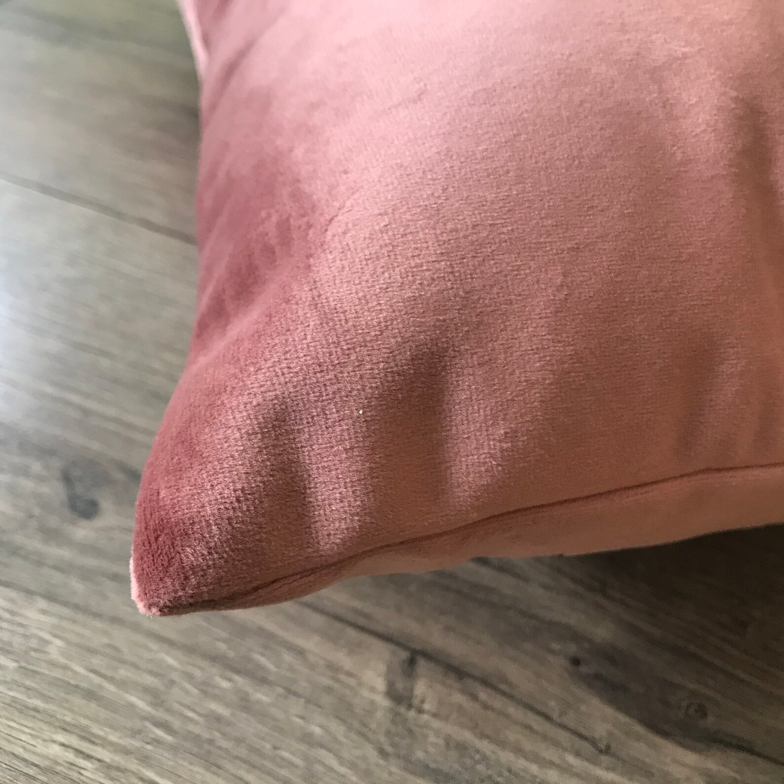 Dusty Pink Throw Pillow Cover Blush Velvet Pillow Solid Etsy