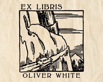 De reis Ex Libris stempel, aangepaste boek stempel, gepersonaliseerde bibliotheek rubberen stempel, ex-libris houten stempel, cadeau voor boekenliefhebbers