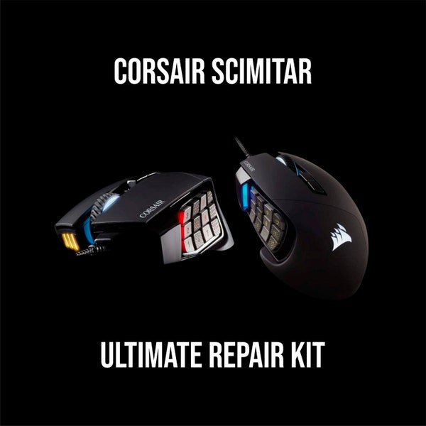 Corsair Scimitar Ultimate Repair Kit (Replacement Mouse Feet/Skates & Switches)