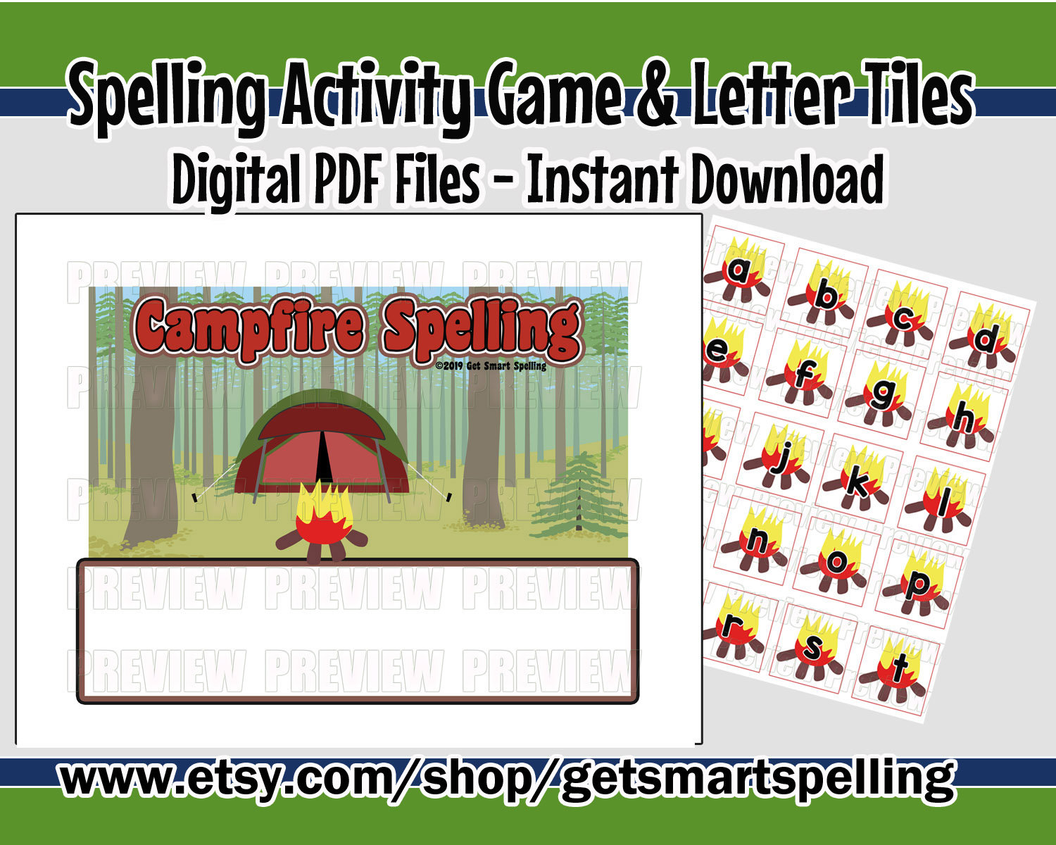 Printable Spelling Game Spelling Words Spelling Activity Teacher