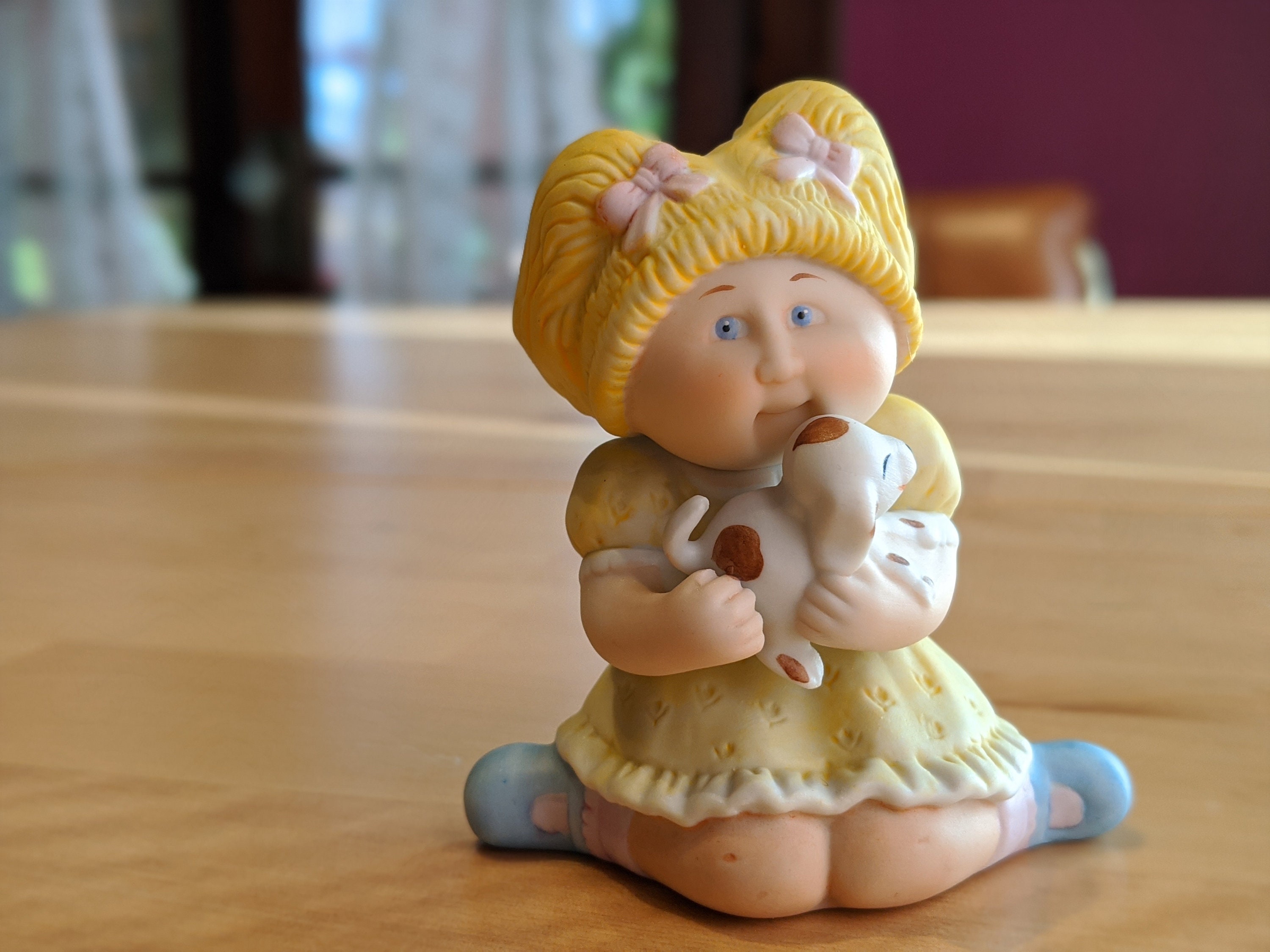 Cabbage patch ceramic figurines sale