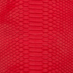 Python Skin Matte Red Grade 1