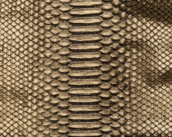 Python Skin Nova Gold Black Grade 1 | Etsy