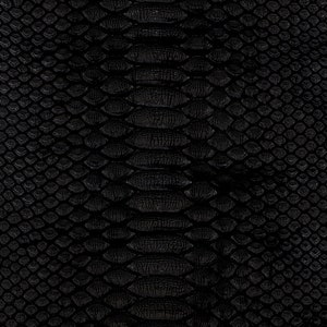 Python Skin Matte Black Grade 1