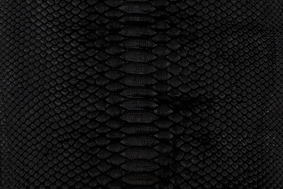 Python Skin Matte Black Grade 1