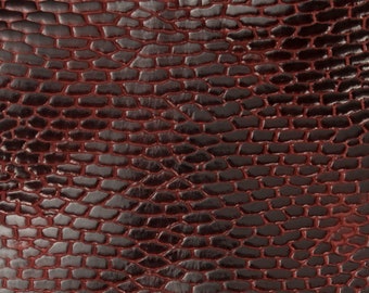 Beaver Tail Glazed Burgundy Grade 2