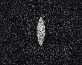 Rochenhaut Schwarz 40cm