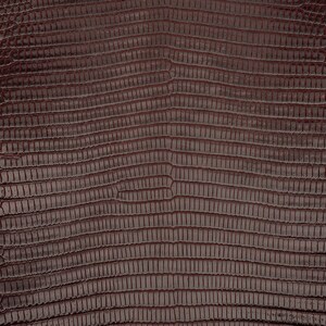 Lizard Skin Glazed Burgundy