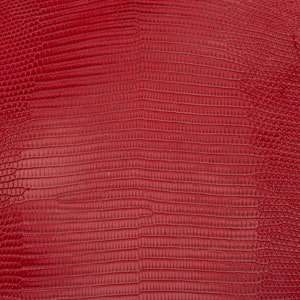 Lizard Skin Glazed Red