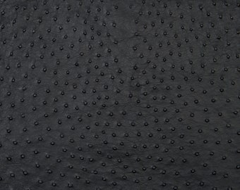 Ostrich Skin Black