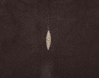 Rochenleder braun 28cm