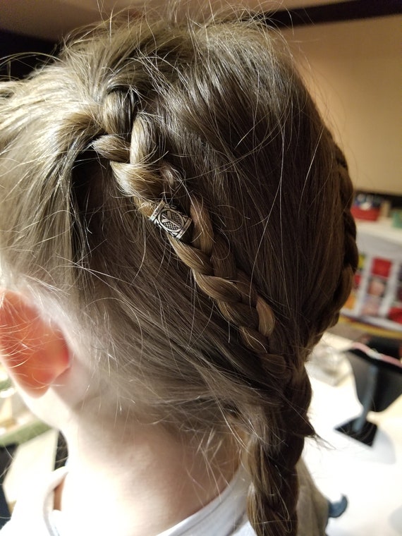 925 Silver Nordic Viking Rune Charm Bead Pendant Beard Etsy