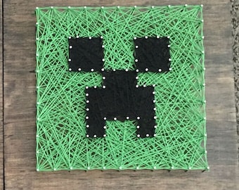 Wooden String Art DIY kit/Minecraft