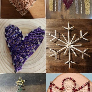 Hanging String Art Kits/DIY Artwork