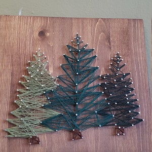 String Art DIY Kit/Trees/Pre-nailed