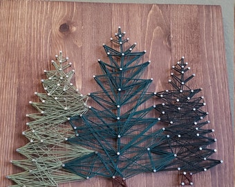 String Art DIY Kit/Trees/Pre-nailed