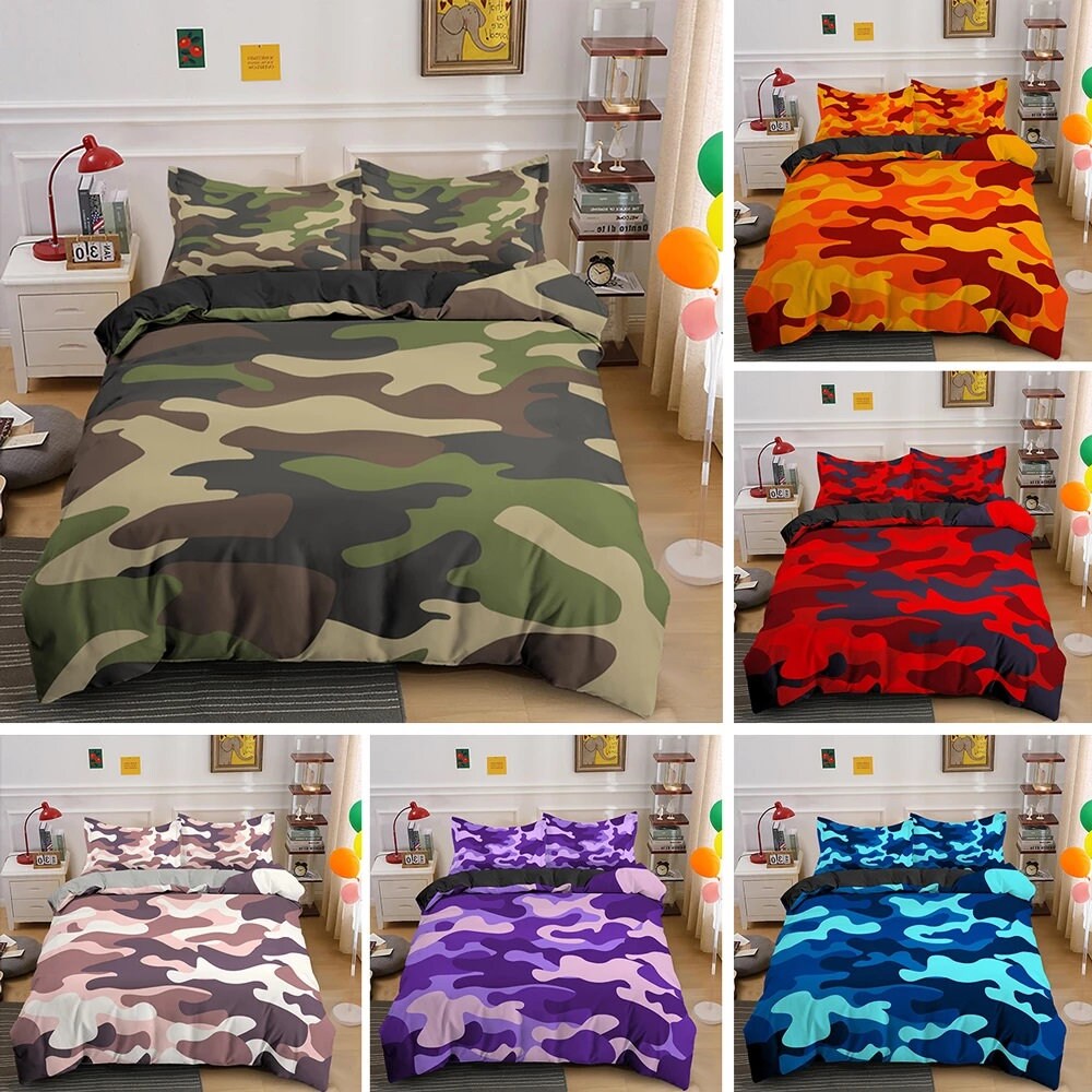 Camo Duvet Cover - Etsy