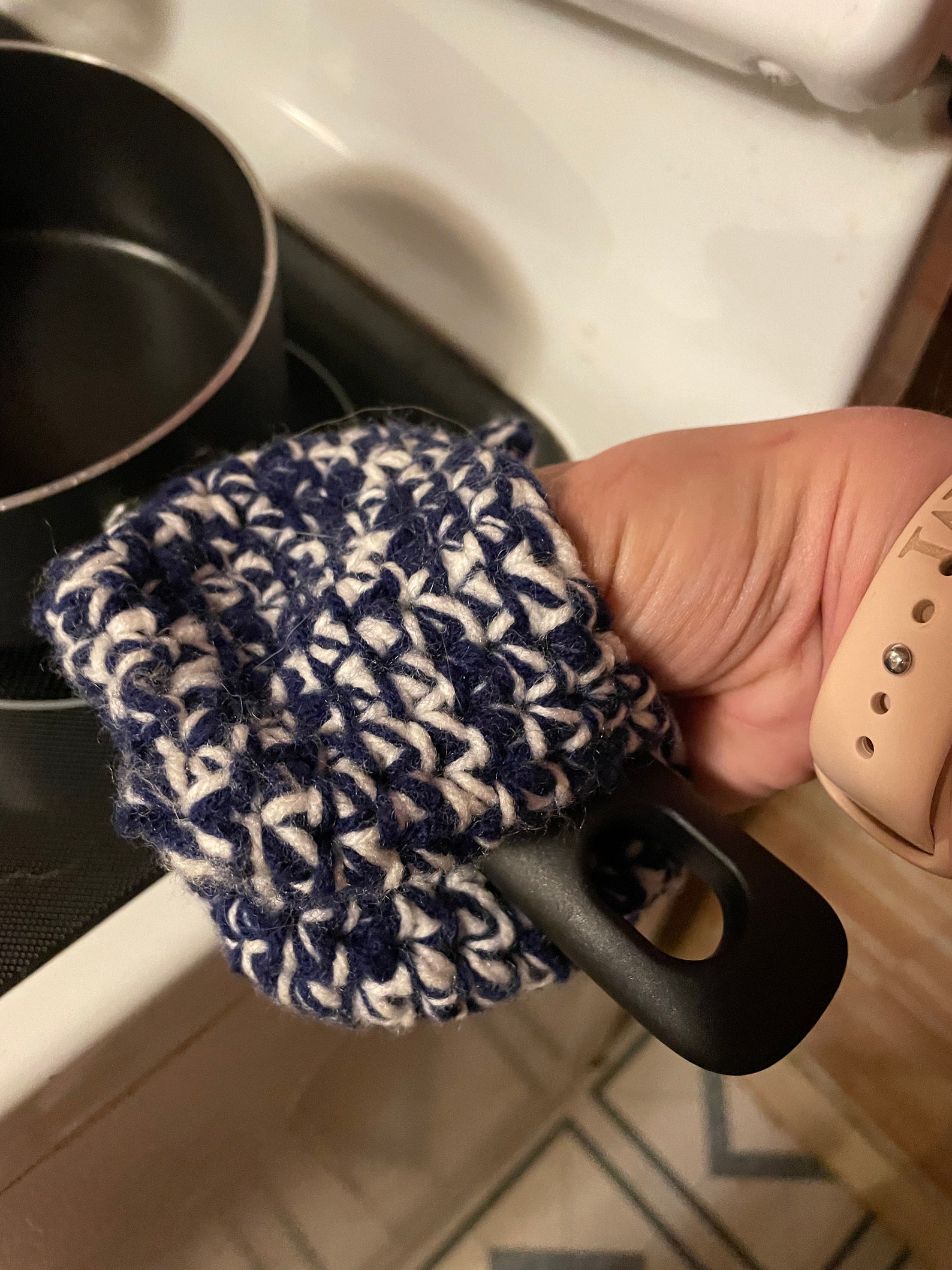 Crochet Oven Mitts Etsy